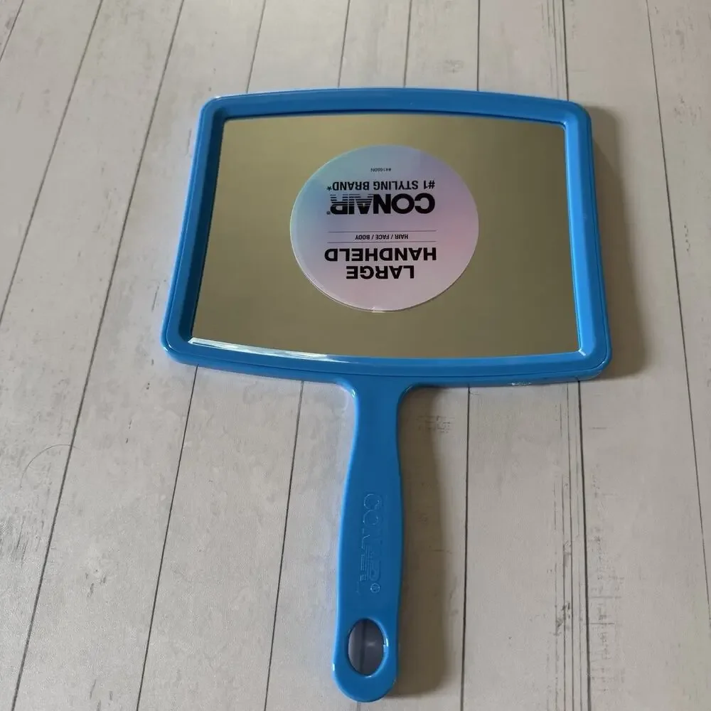 Conair Large Handheld Mirror Hair Face Body Standard Magnification